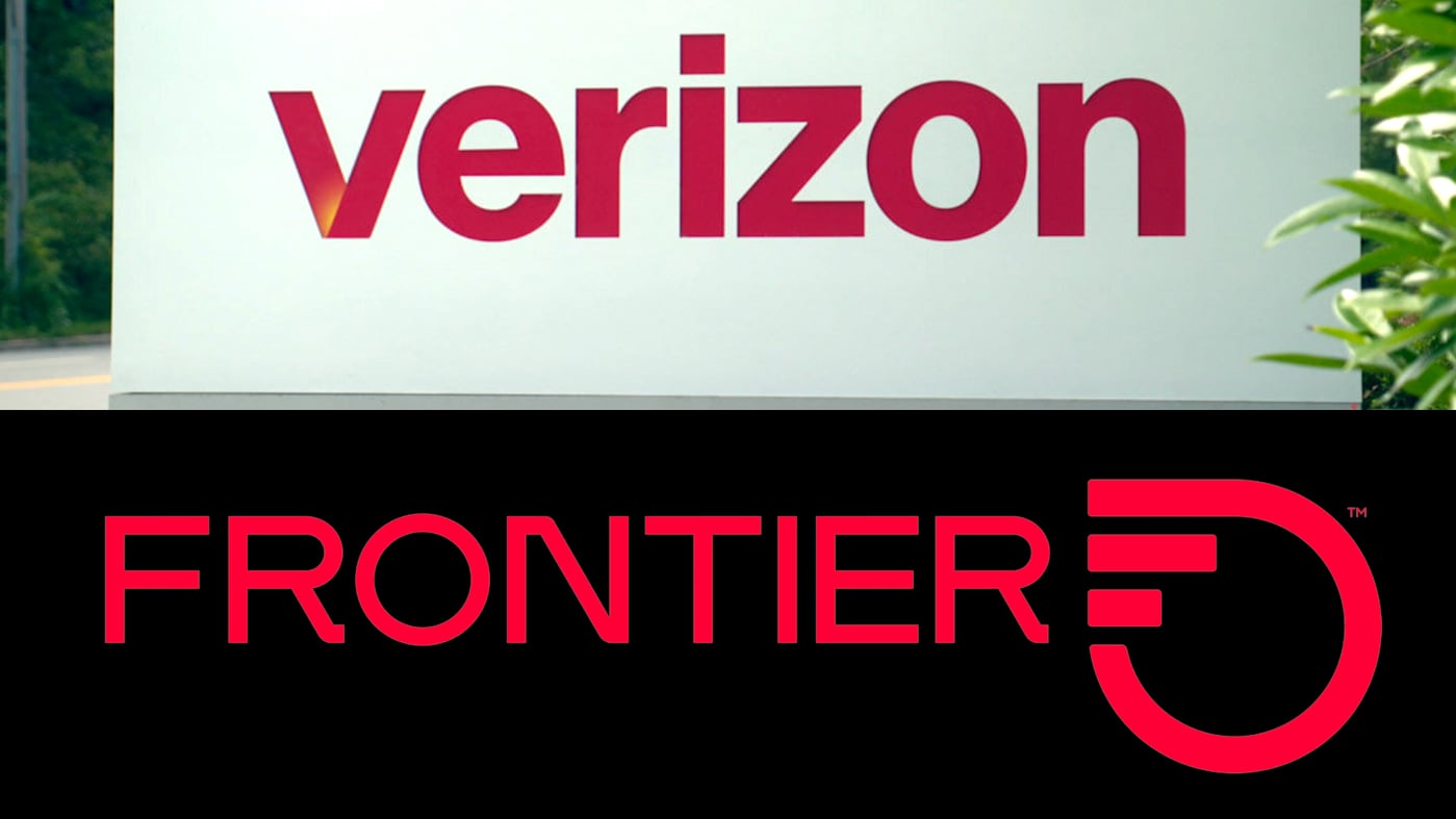 Verizon is reportedly near a deal to buy broadband provider Frontier Communications