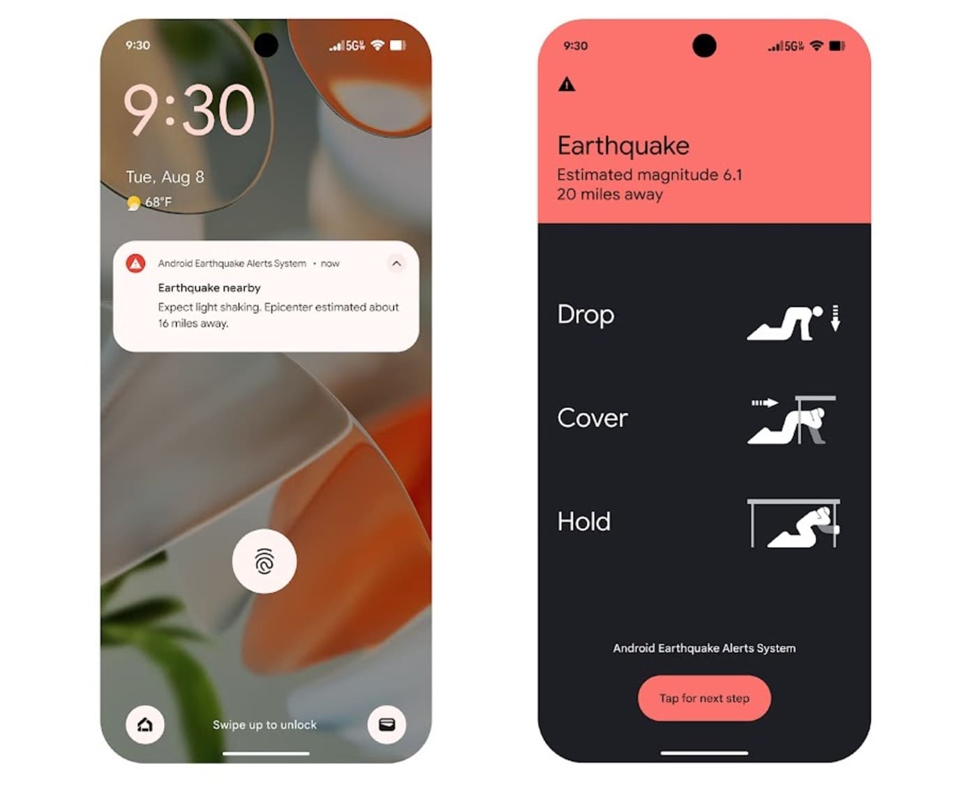 Android's Earthquake Alert System expands to the entire US