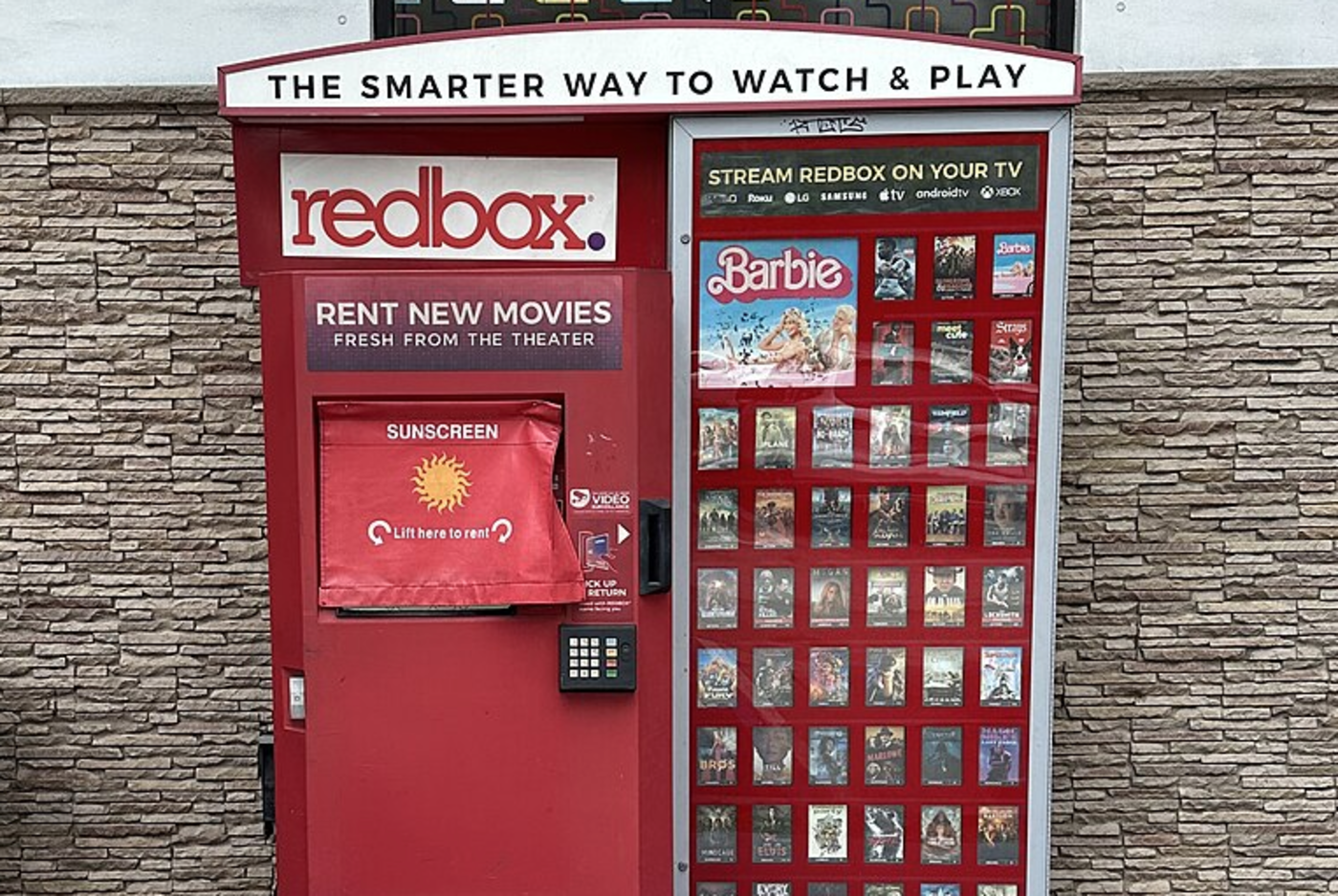 Do you want a giant Redbox machine? Now's your chance