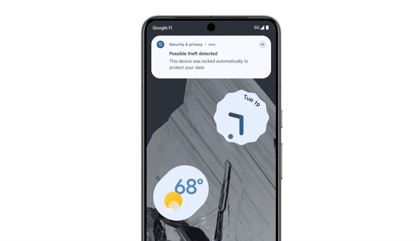 Google's theft protection features have started showing up for some Android users