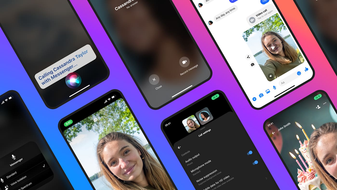 Meta's latest features for Messenger Calling include AI backgrounds