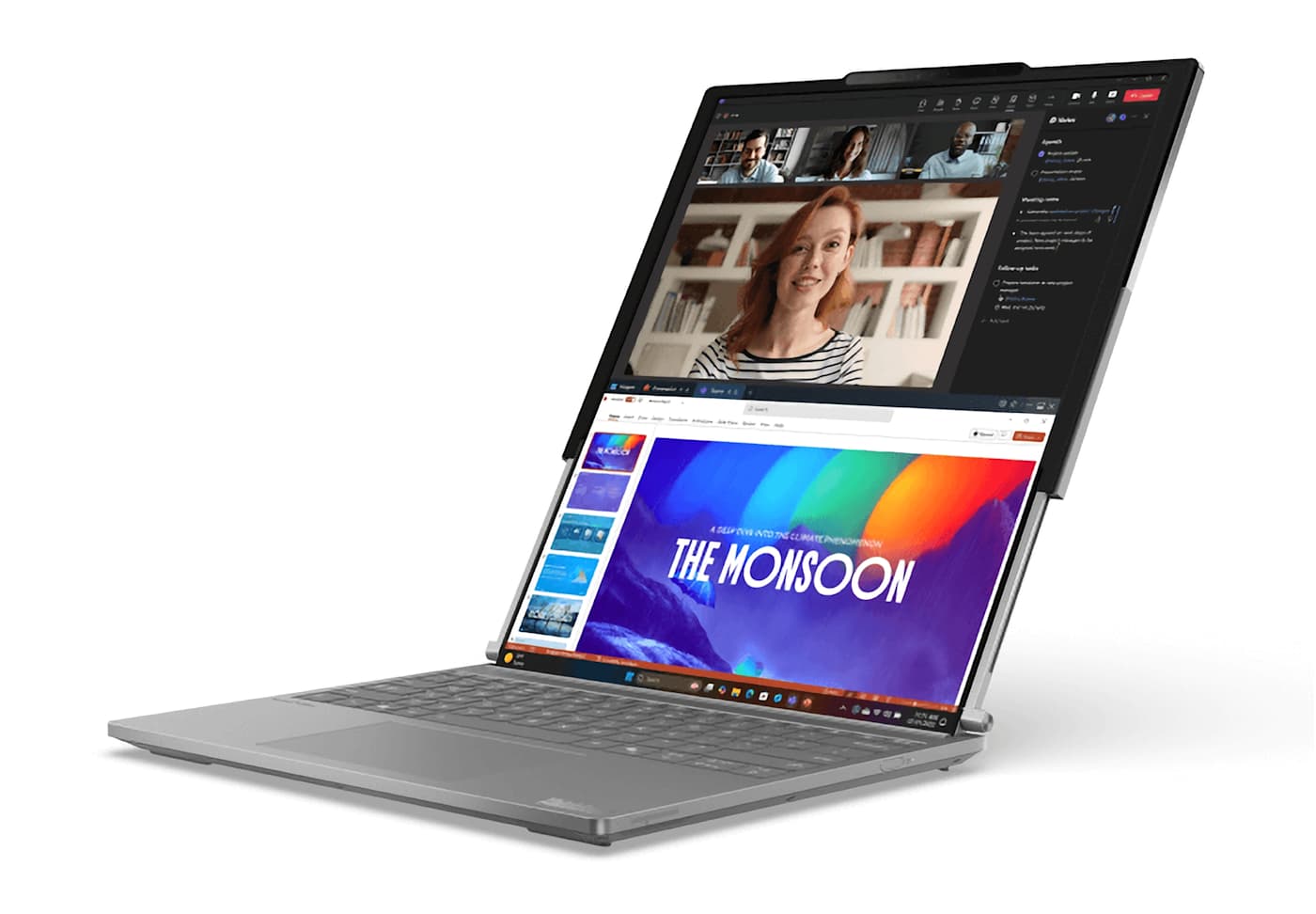 Lenovo's extendable ThinkBook Plus laptop accidentally unrolled early