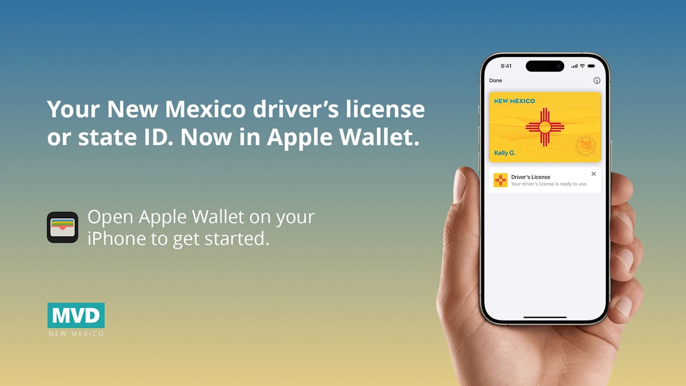 New Mexico state IDs can now be added to digital wallets