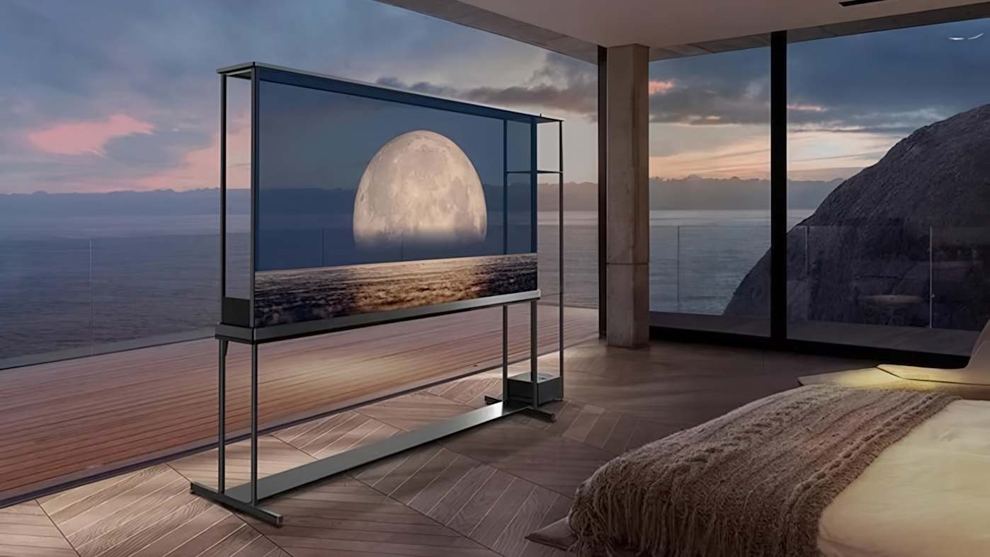 LG's transparent OLED T television can be yours for the low low price of $60,000