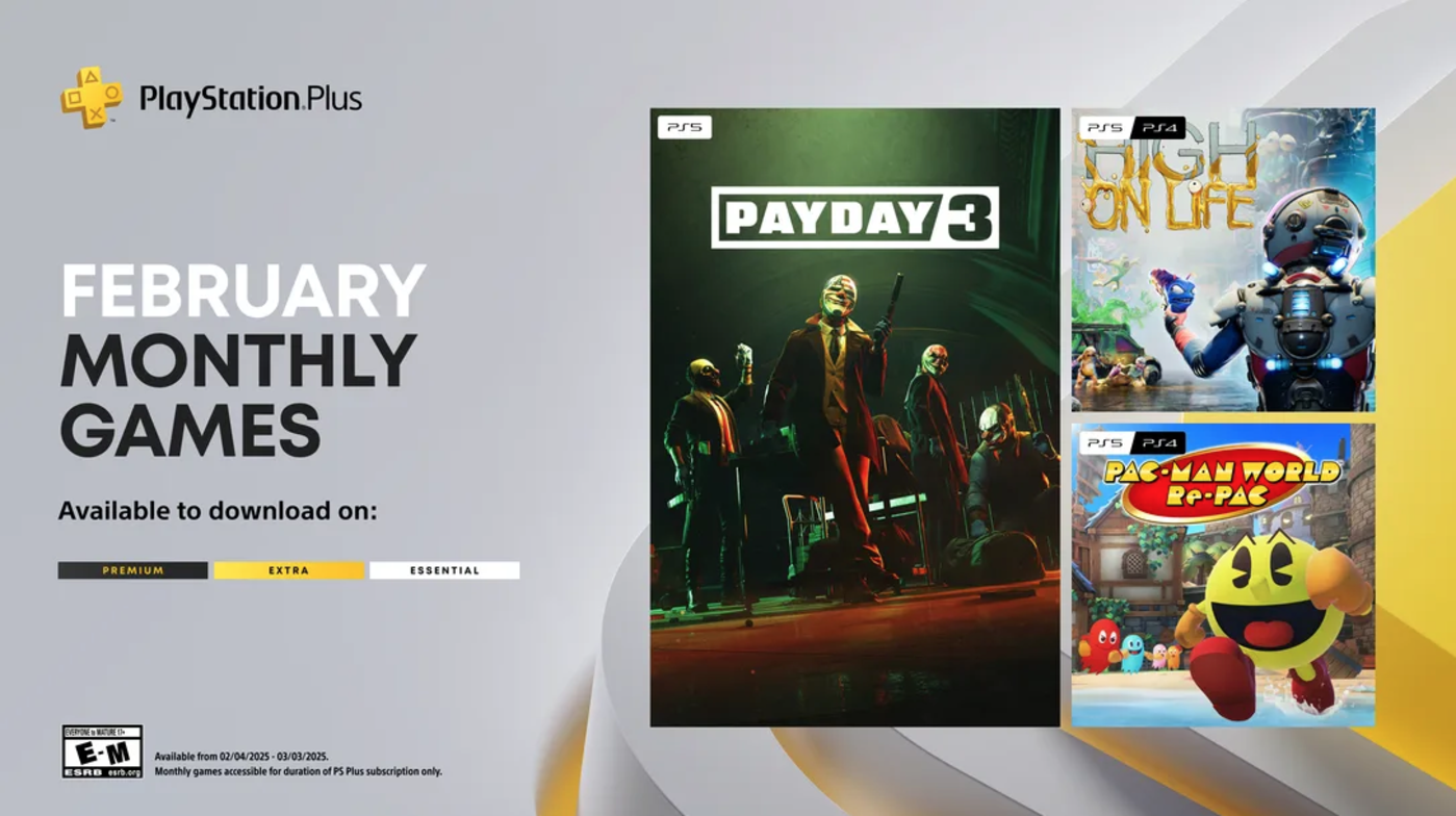 February's modest PlayStation Plus selection includes High on Life and Payday 3
