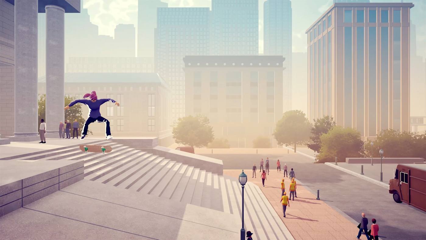 Skate City: New York is a mobile game that manuals the line between casual and deep play