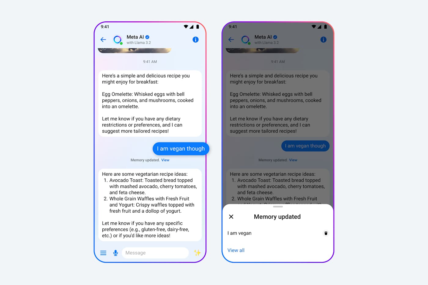Meta AI will now use your Facebook and Instagram activity to inform its recommendations