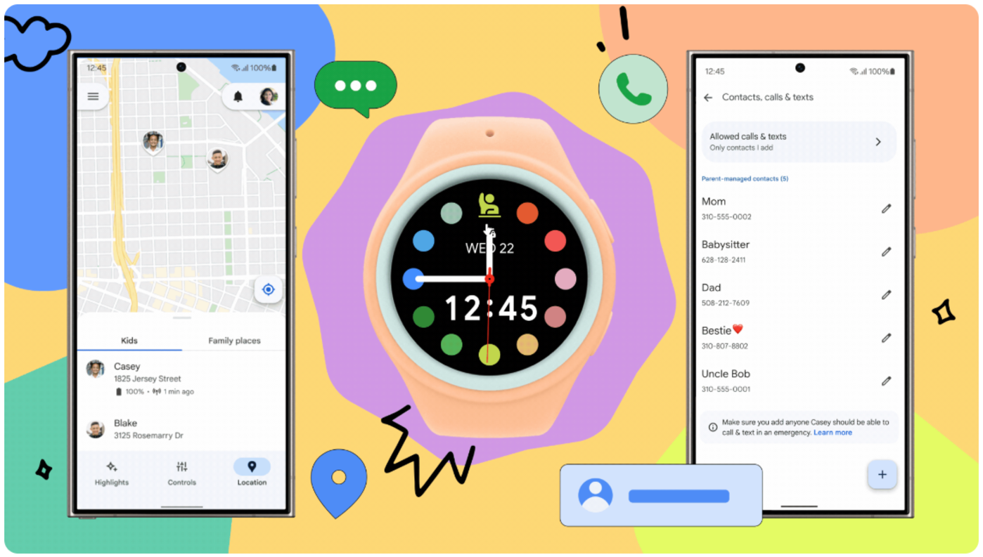 Samsung's Galaxy Watch for Kids software makes Wear OS a family affair
