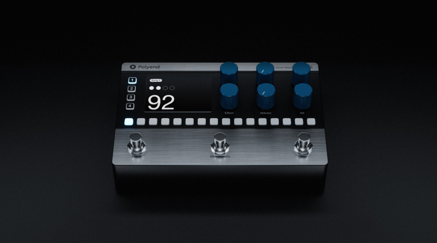 Polyend stuffed a fully programmable drum machine in a stompbox