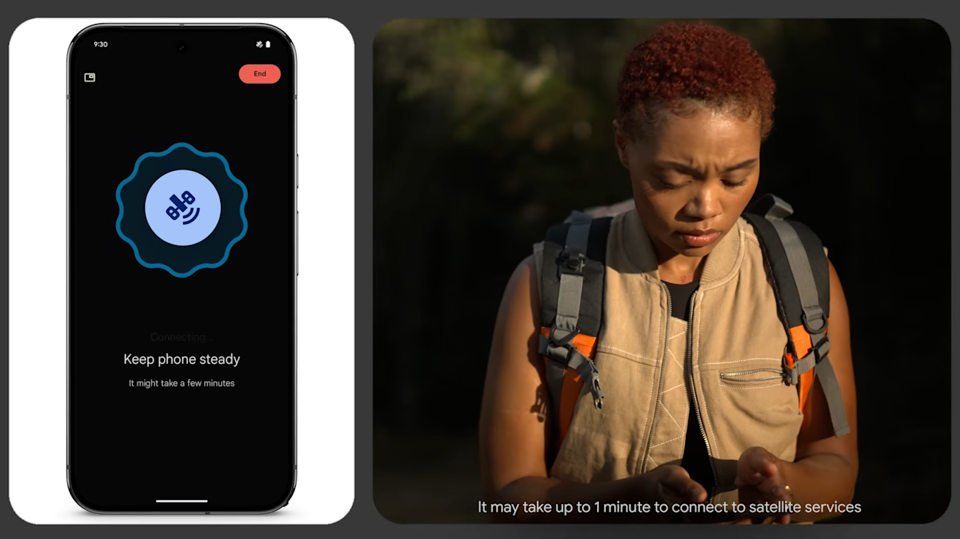 Verizon now supports texting via satellite on the Pixel 9 and Galaxy S25