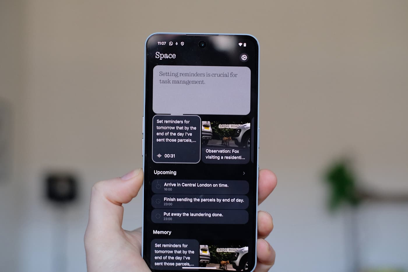 Nothing's Essential Spaces is an AI-powered app done right