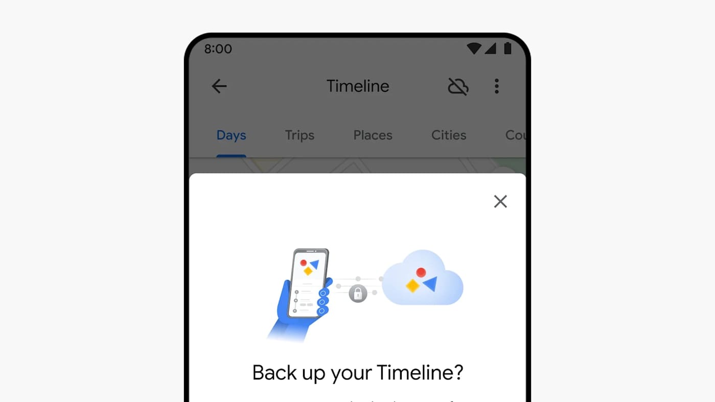 Google says a technical issue caused some users' Maps Timeline data to be deleted