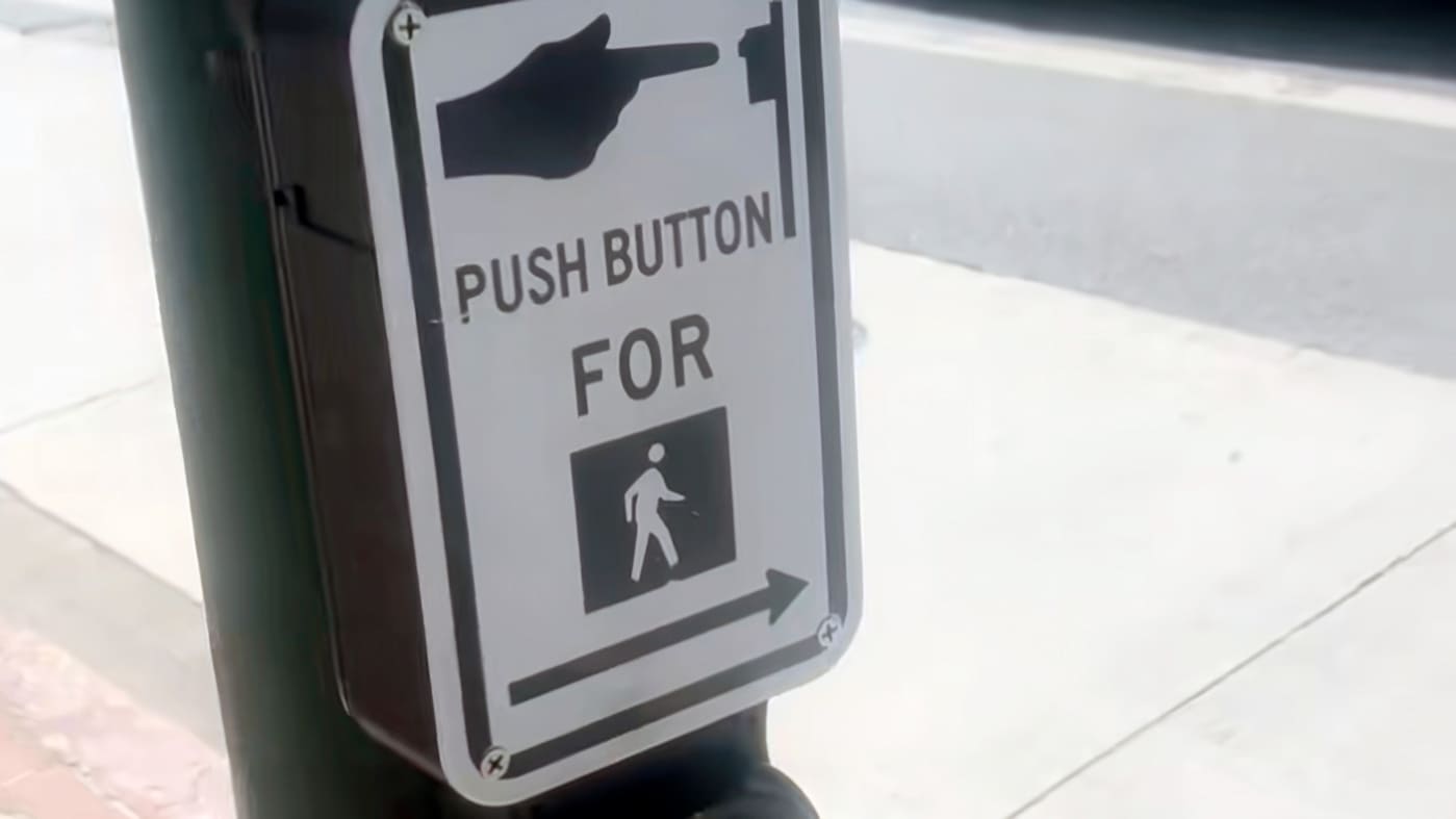Someone hacked Silicon Valley crosswalks to spoof Mark Zuckerberg and Elon Musk