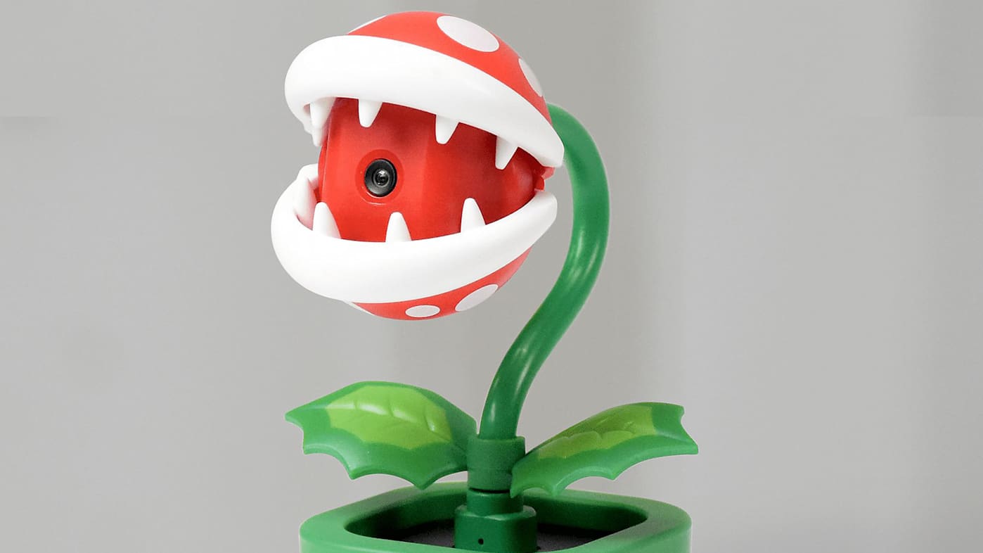 Hori's Piranha Plant Switch 2 camera is a work of art