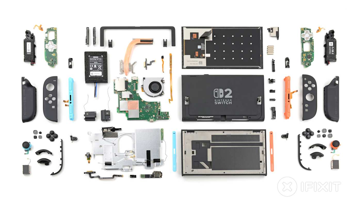 You probably won't be fixing your own Nintendo Switch 2