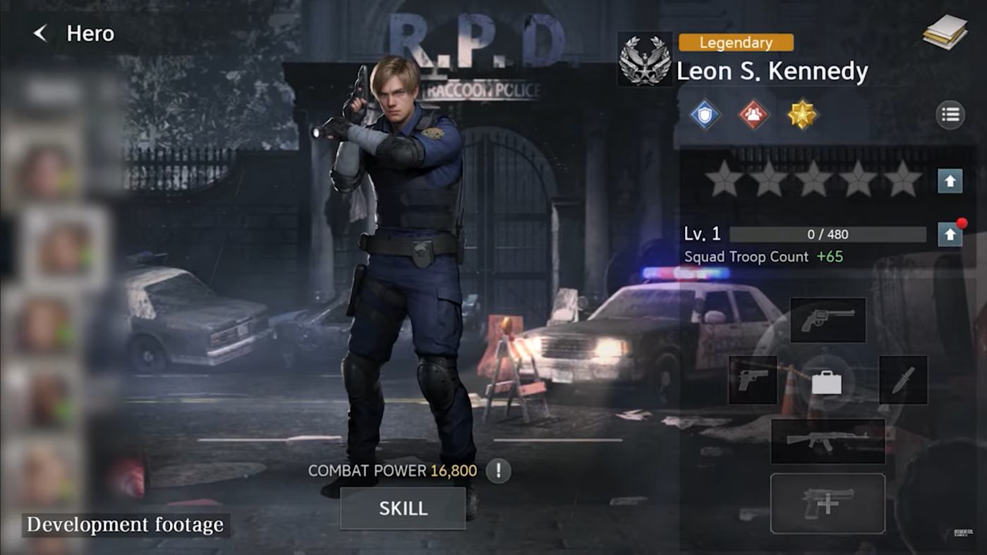Capcom shares first footage of Resident Evil mobile spinoff