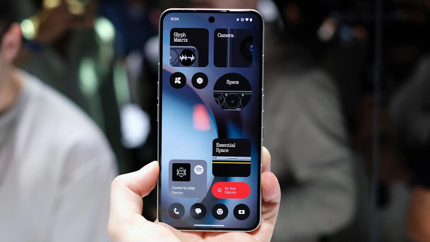 Nothing Phone 3 hands-on: A tiny, playful dot-matrix screen in the company's most expensive phone yet