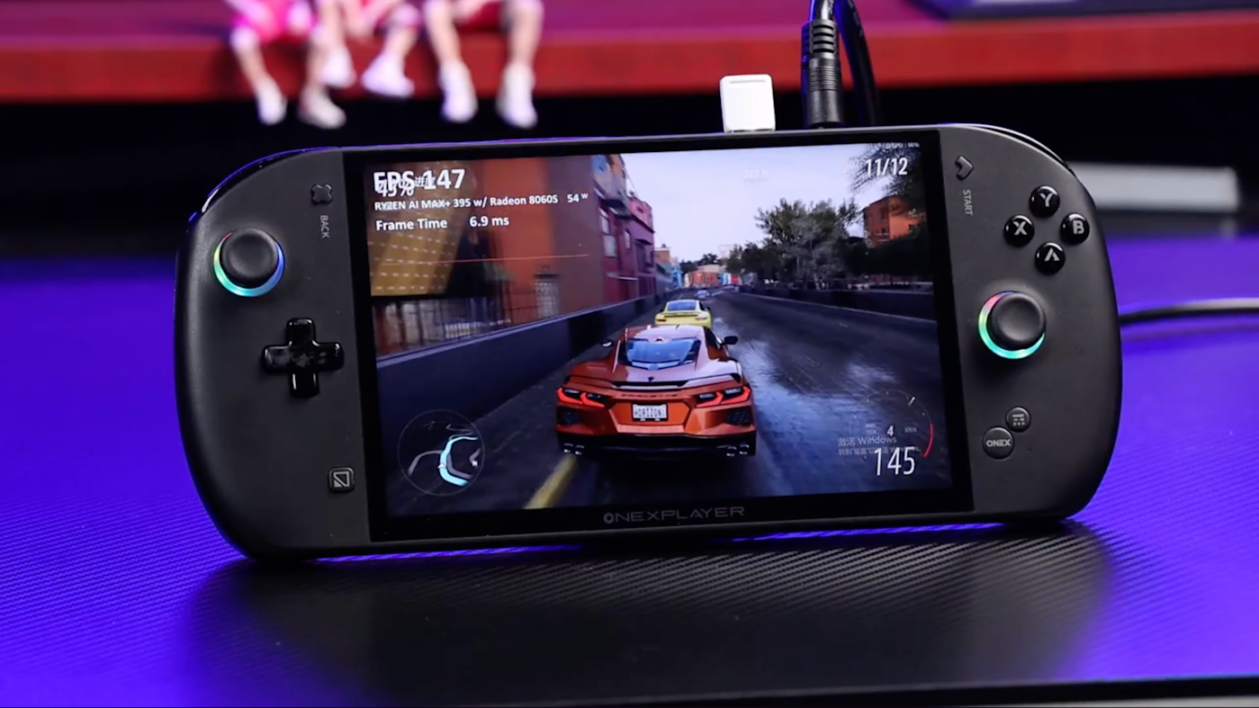 OneXPlayers premium gaming handheld packs an external 85Wh battery