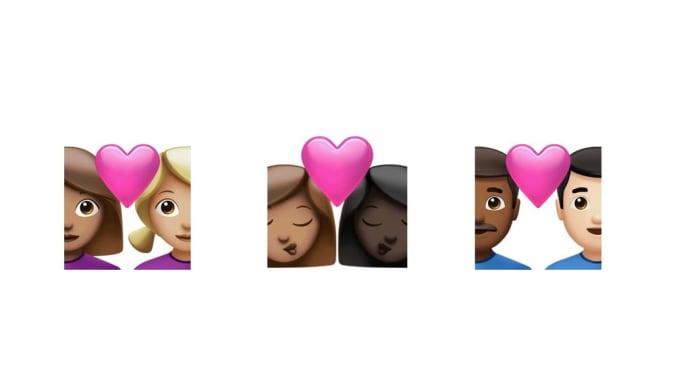 Apple’s new emoji includes biracial couples and a vaccine-compatible syringe