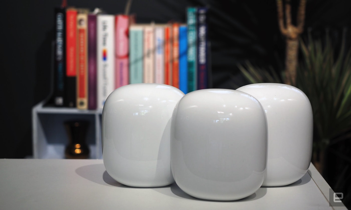 A two-pack of Google's Nest Wi-Fi Pro 6E mesh routers has dropped to $220