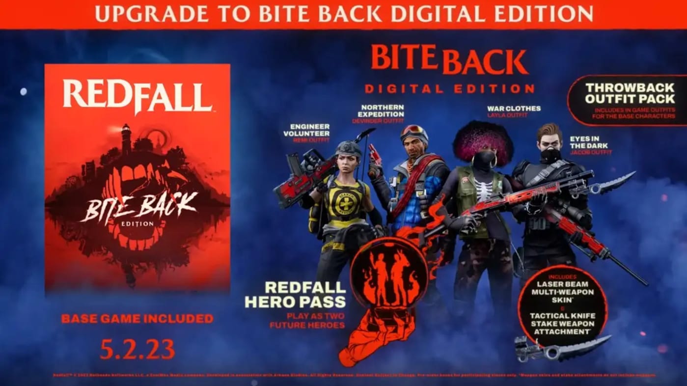 Redfall’s two DLC heroes are still MIA a year later