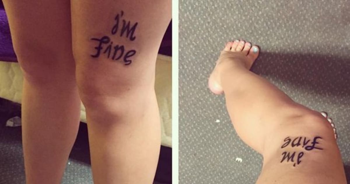 This Woman's Depression Tattoo Is Kickstarting Conversations For All