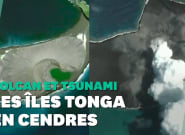 Les images des îles Tonga avant et après l'éruption du