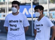 A l'Open d'Australie, les t-shirts en soutien à Peng Shuai finalement