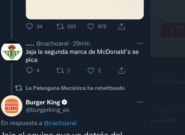 Burger King alcanza el 'trending topic' con su brutal respuesta a este