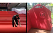 Le tapis rouge du Festival de Cannes recyclé en sacs à