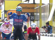 Tour de France: Wout van Aert gagne la 4e étape, Philipsen