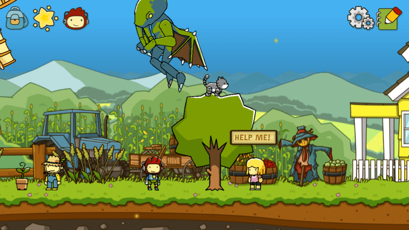 Word-puzzler 'scribblenauts unlimited' returns to mobile.