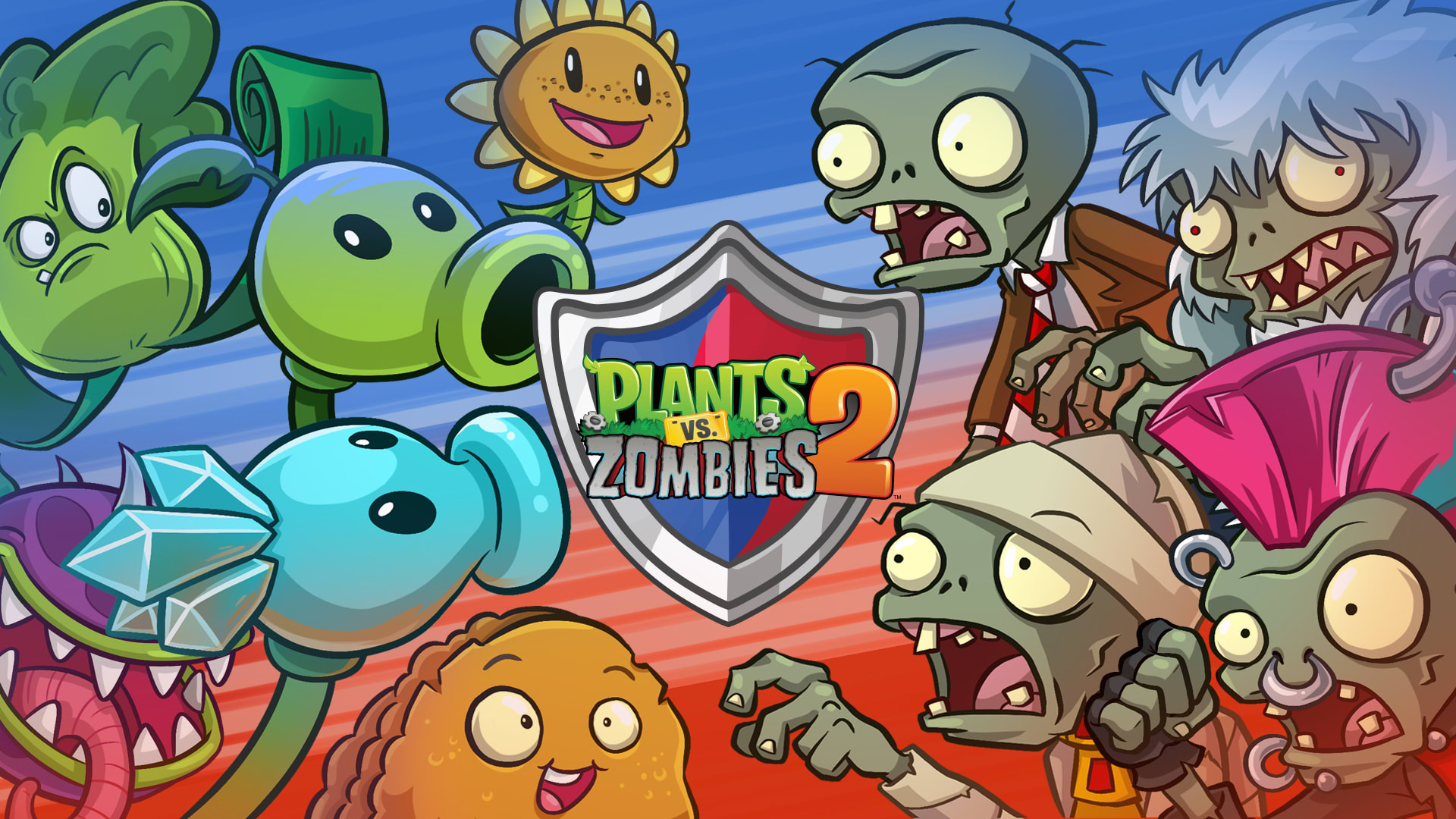 Resultado de imagem para Plants vs. Zombies 2