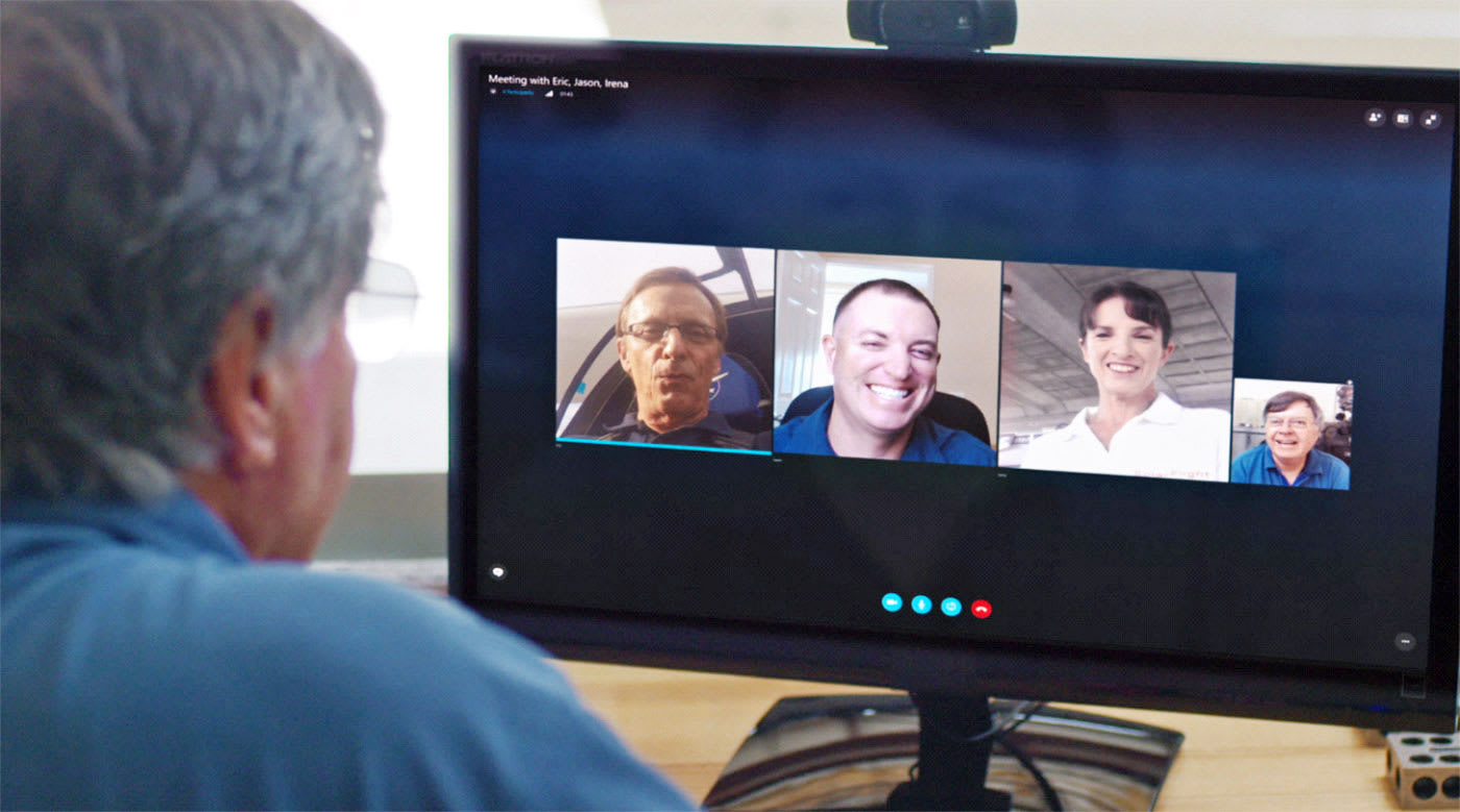 Microsoft launches Skype Meetings, a group video chat tool
