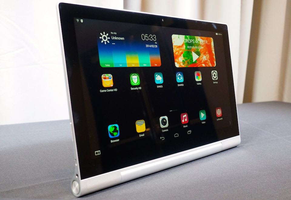 Lenovo's new 'Yoga' tablets run Android and Windows, one ...