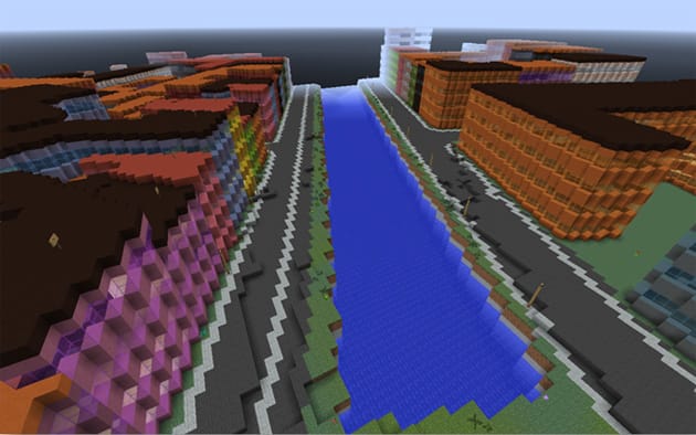 Open data gives rise to a virtual Denmark in Minecraft ...