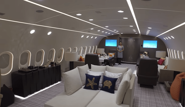 Einmalig Auf Der Welt Boeing 787 Dreamliner Als Luxus