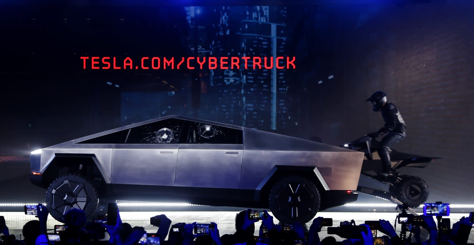 Elon Musk Confirms Tesla S Cyberquad As A Cybertruck