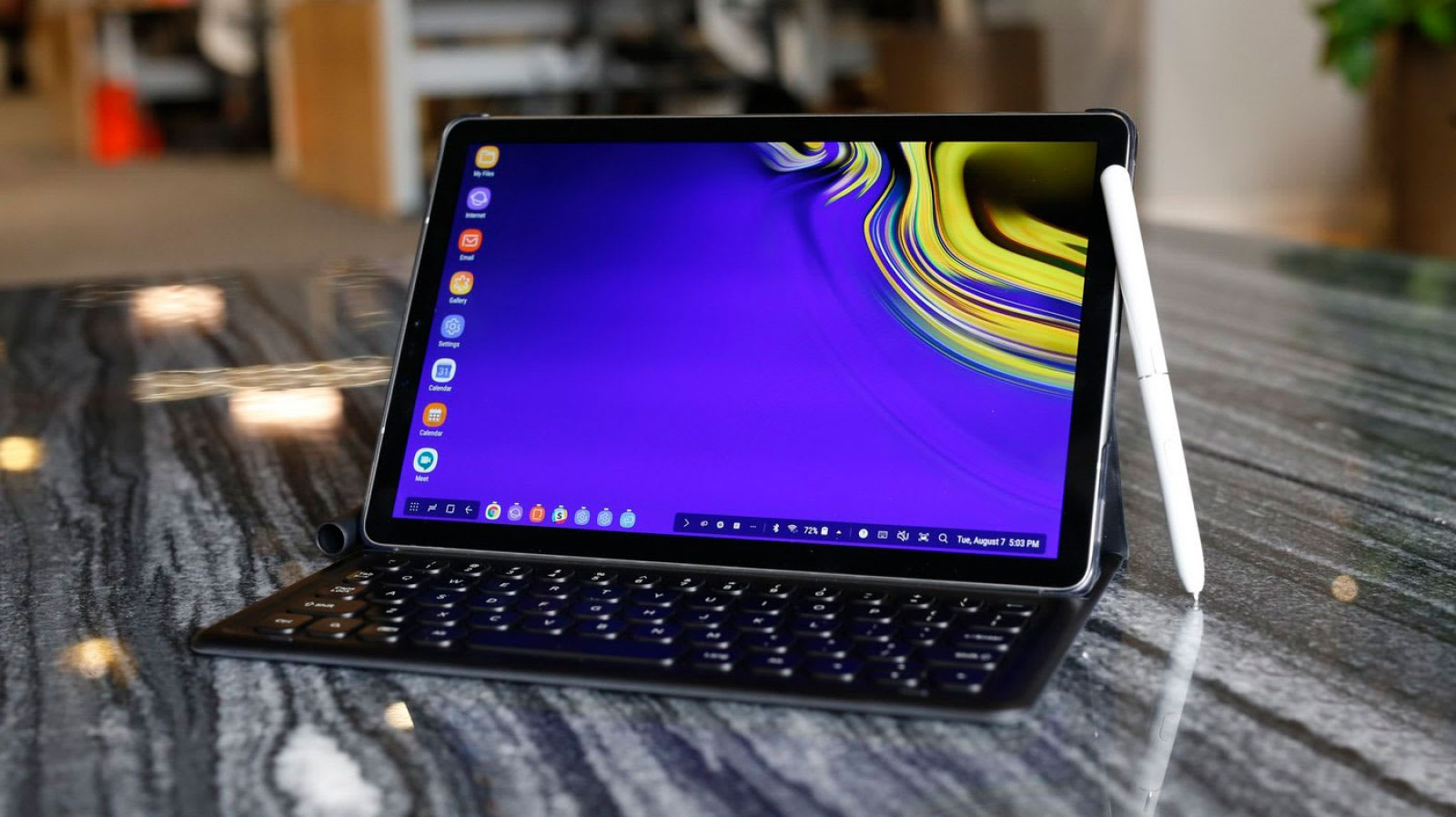 The Galaxy Tab S4 Is Built For Work But Gets Very Little Done