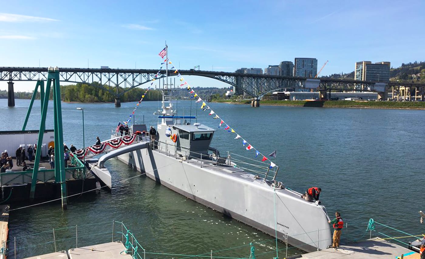 DARPA christens its anti-submarine drone ship 'Sea Hunter'1400 x 855