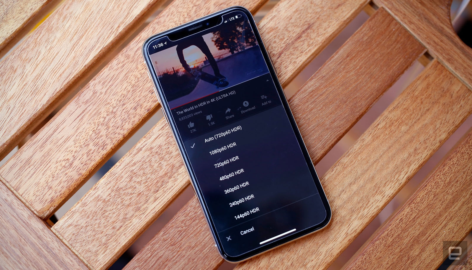 iPhone X is the latest device to stream YouTube HDR video