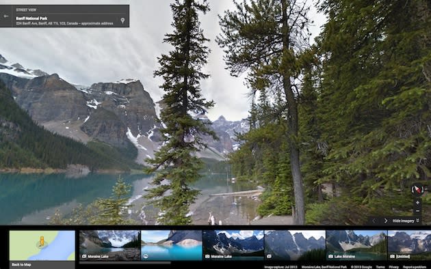 Street View Update Maps North America S Biggest Parks And