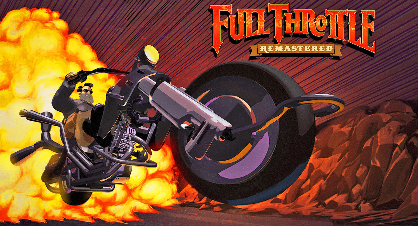 Full Throttle Remastered Will Tear Up The Road This April Engadget