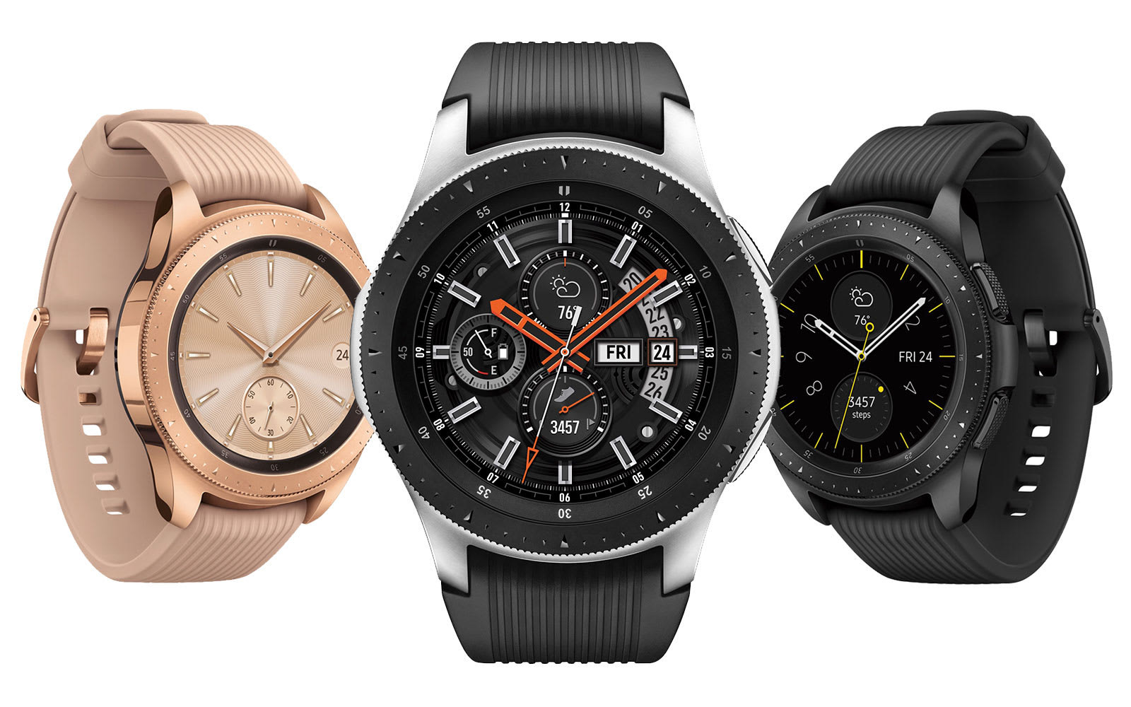 Samsung's Galaxy Watch looks like a real watch