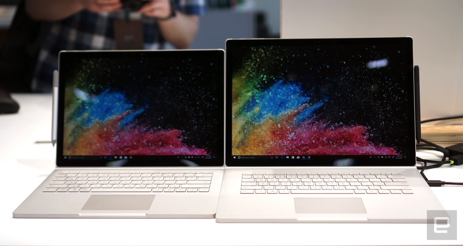 Microsoft's Surface Book 2 includes a brawnier 15-inch version