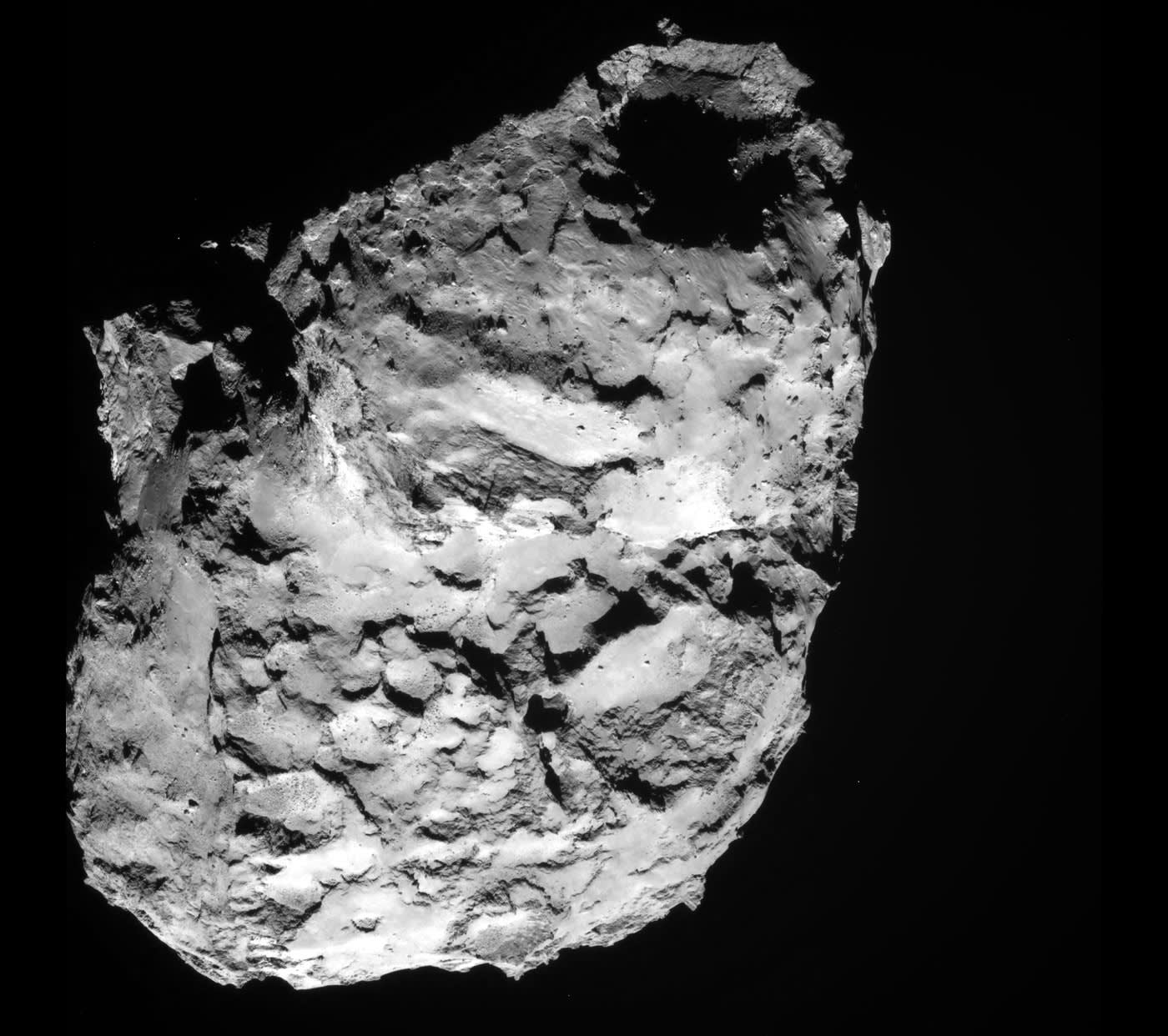 ESA makes an easy-to-view archive of new Rosetta comet images | Engadget