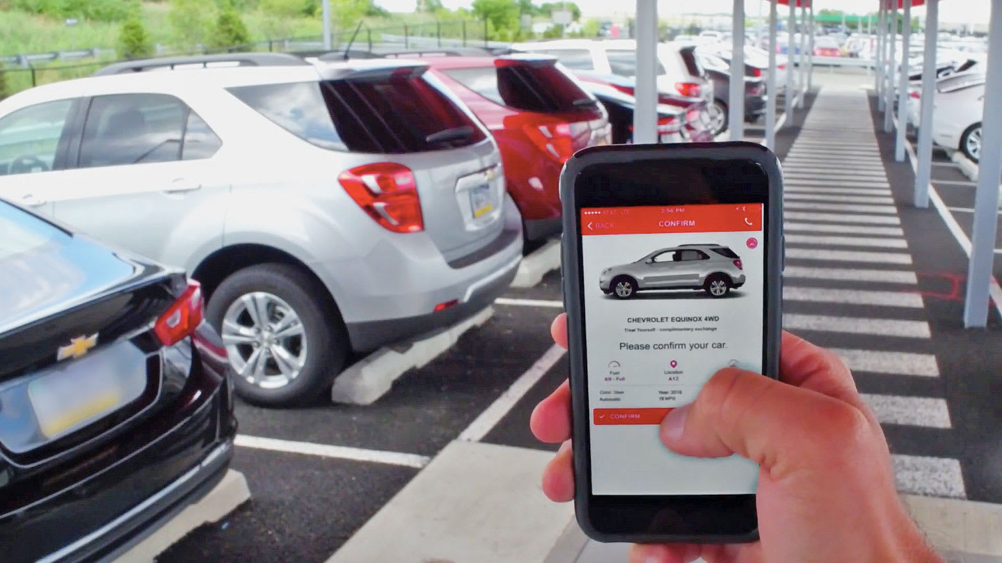 Avis Now lets you pick your rental car from your phone