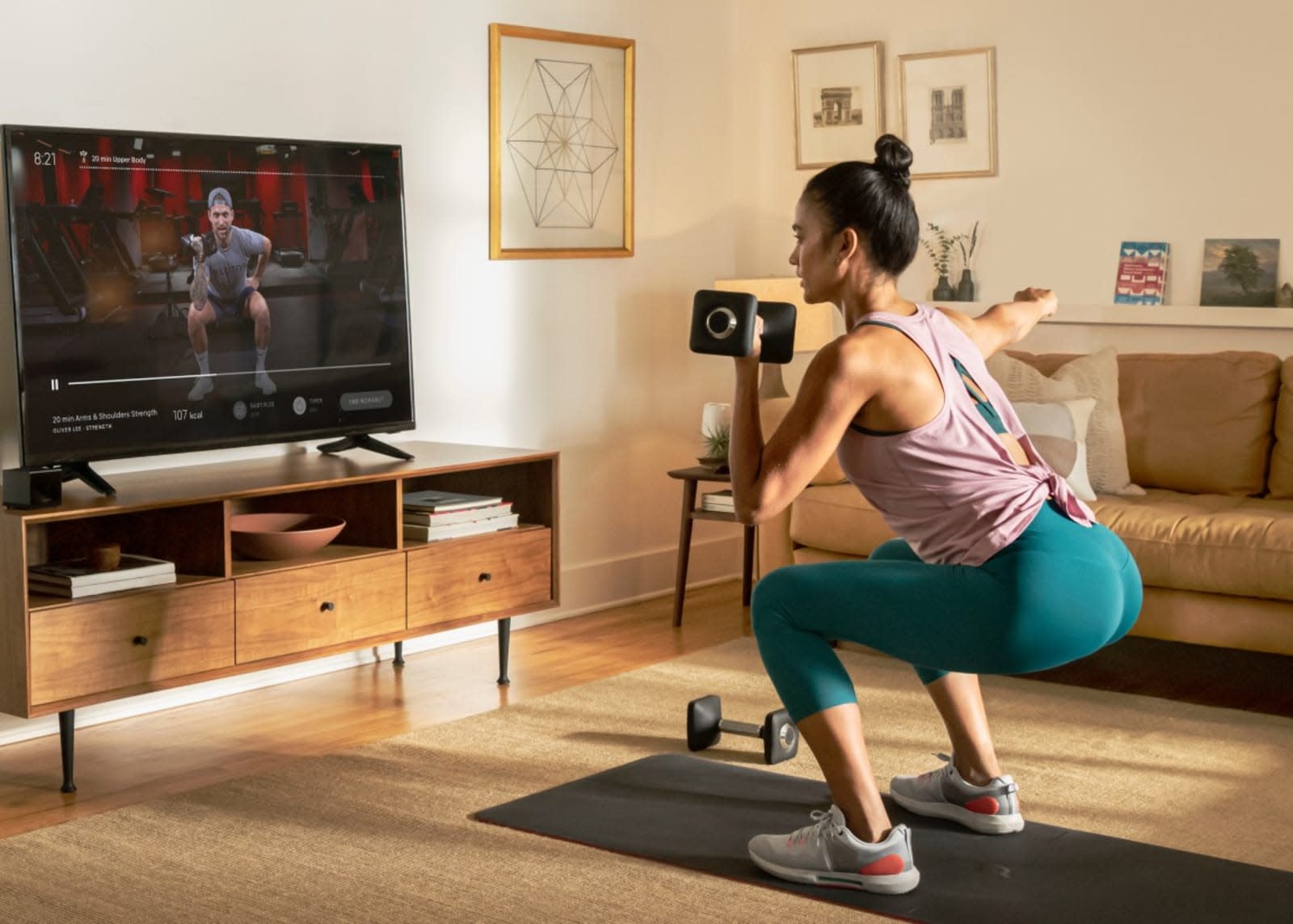 Peloton's workout app is now available on Android TV