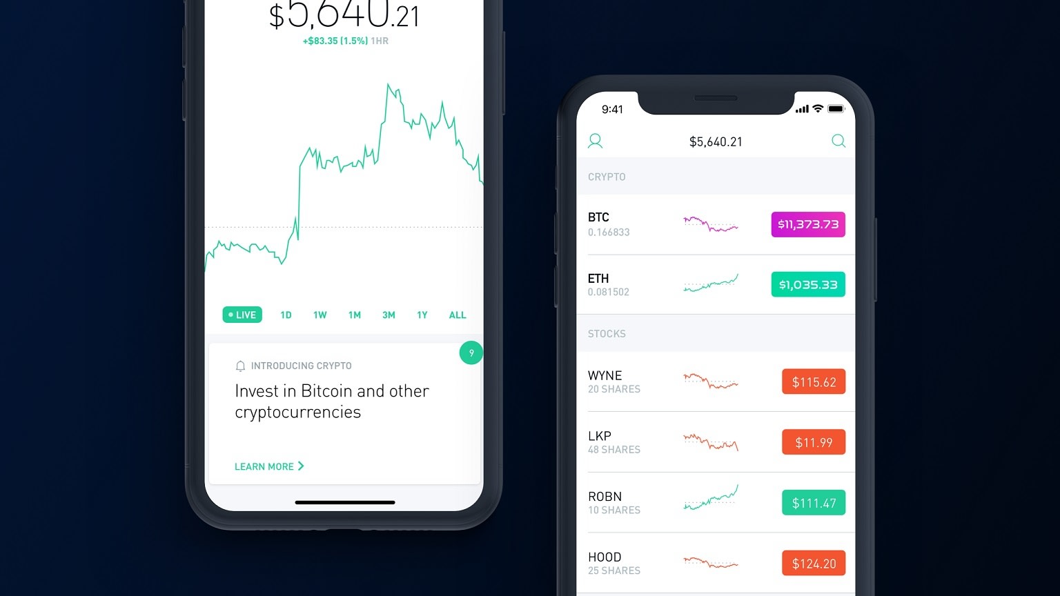 Robinhood's commission-free cryptocurrency trading is live