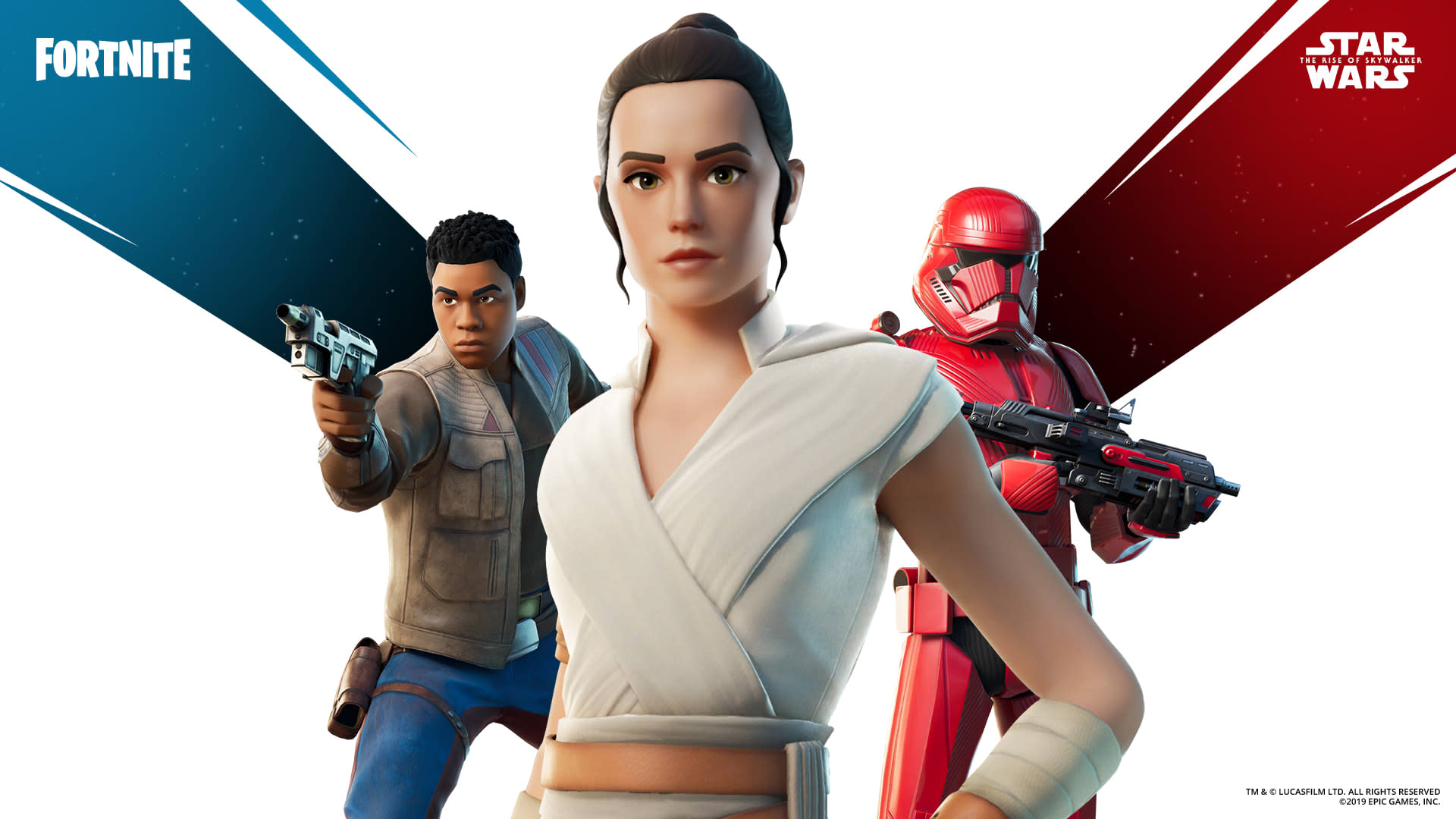 Fortnite Adds A Rey Skin Tie Fighter And More Star Wars